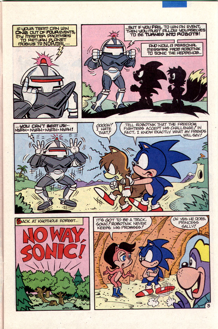 Sonic - Archie Adventure Series December 1993 Page 3